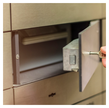 safety deposit box